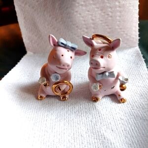 Miniature Piglet Salt & Pepper Shakers